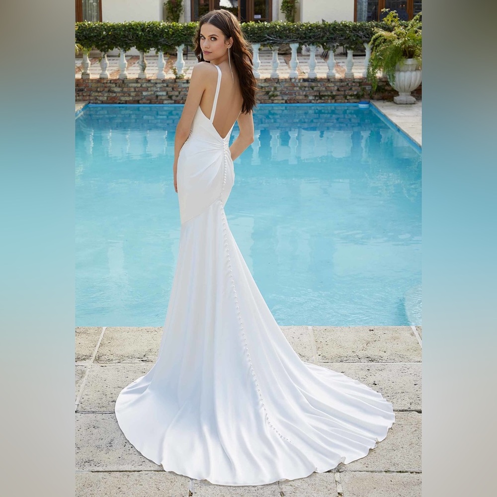 Gorgeous and Sexy Morilee Gianna White Gown